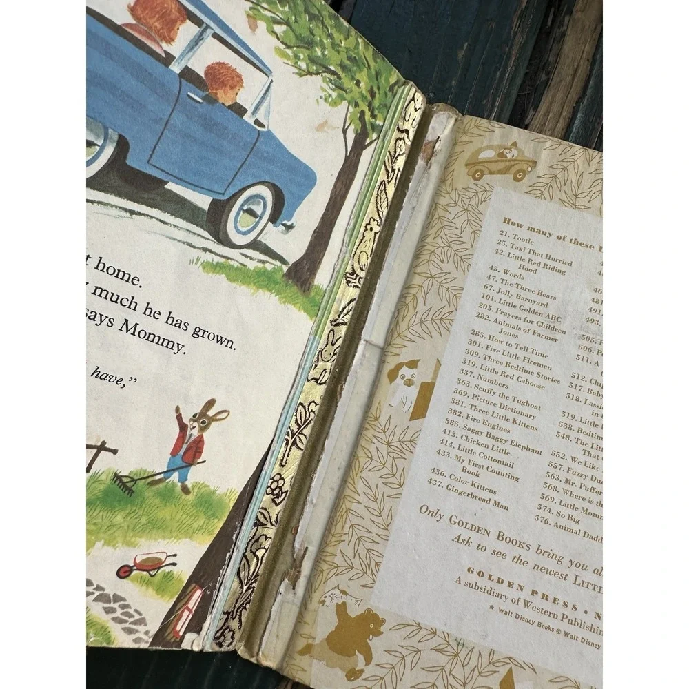 TOMMY VISITS THE‎ DOCTOR Little Golden Book #480 1969
